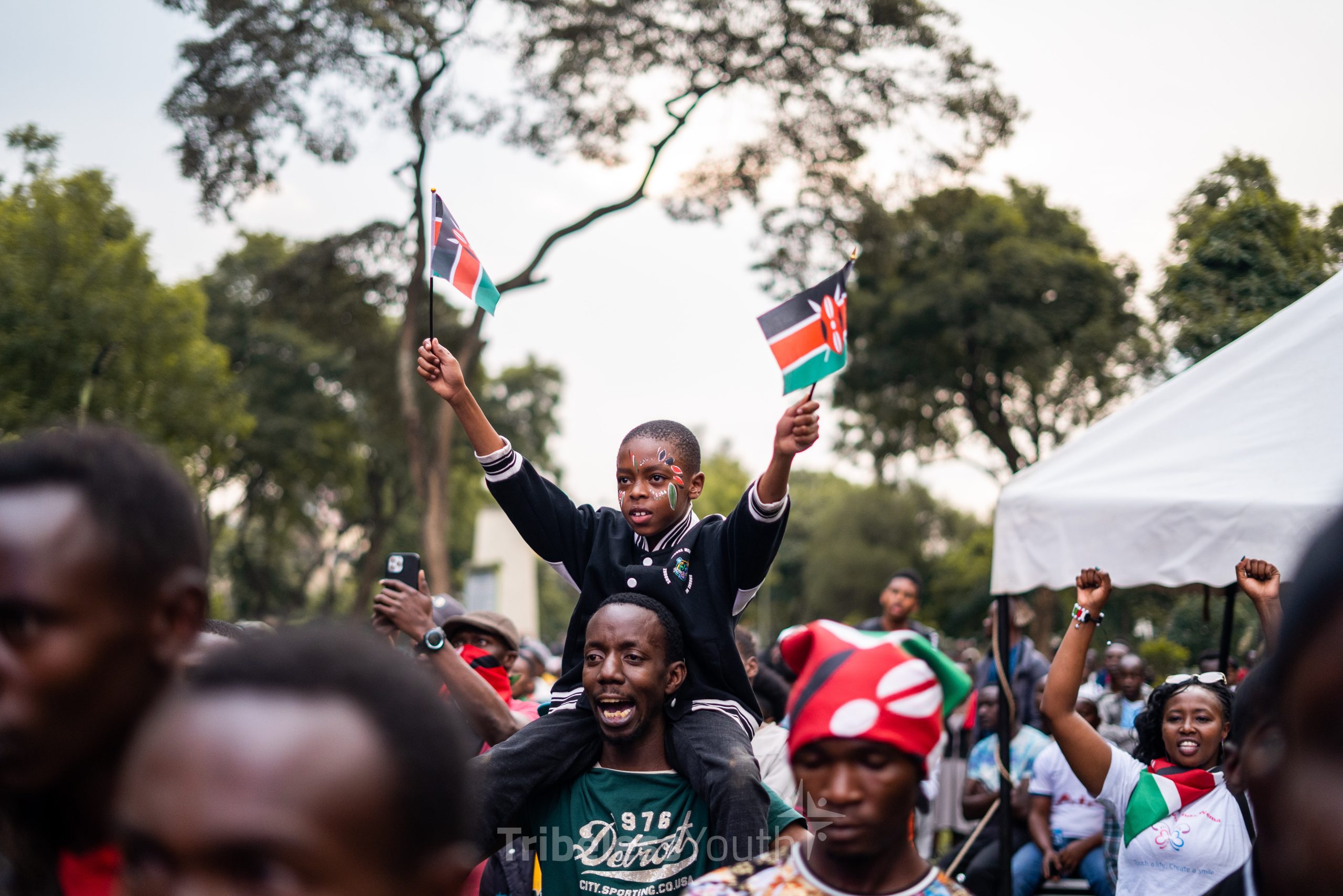 Young people participating in a TribelessYouth programme